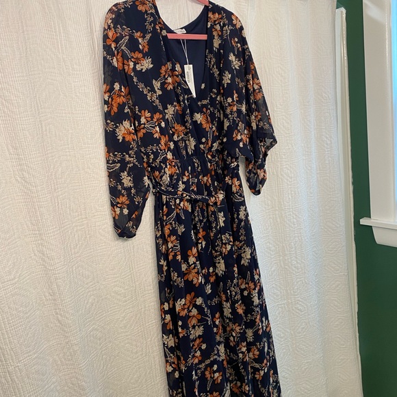 Baltic Born- Kia Kimono Maxi Dress. XXXL. NWT - Picture 3 of 4